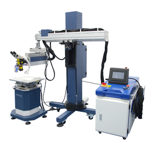 Machine de soudage au laser à fibre automatique mobile de haute technologie pour la réparation de moules et de métaux - Product Image 1