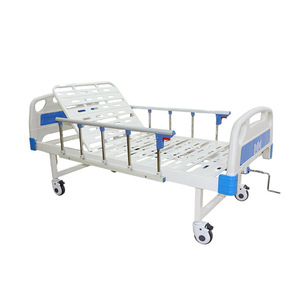<span class=keywords><strong>Lit</strong></span> d'hôpital d'<span class=keywords><strong>occasion</strong></span> pliable à manivelle simple, économique, pour équipement médical - Product Image 1