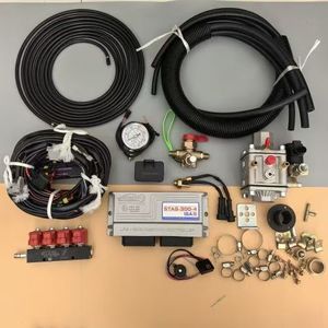 ชุดแปลงรถยนต์เป็นระบบก๊าซ CNG สำหรับขายส่ง ชุดแปลงก๊าซ CNG คุณภาพสูงสำหรับเครื่องยนต์ 4 สูบ / 6 สูบ ชุดแปลงก๊าซแบบฉีดตรง - Product Image 5