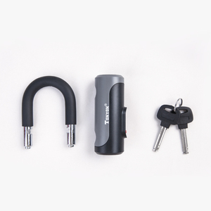 टोनीऑन एक्सेसरीज फैक्ट्री मिनी स्टील एब्स साइकिल थम्प्ड शीयर यू शेप साइकिल यू लॉक बाइक लॉक - Product Image 4