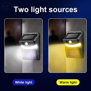 Lámpara Solar de Pared con Sensor de Movimiento para Exteriores, Mata Mosquitos e Insectos, Venta al Por Mayor de Fábrica para el Mercado de Oriente Medio - Product Image 5