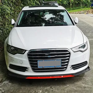 สปอยเลอร์กันชนหน้าแบบสากลสำหรับรถยนต์ A3 A6 Q3 S3 S6 B6 B7 B8 B8.5 ชุดแต่งภายนอก - Product Image 3