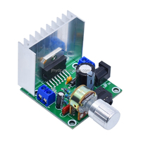 TDA7297 carte d'amplificateur double canal sans bruit 12V carte d'amplificateur finie FE-9720B