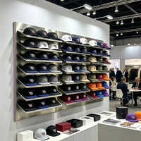 Étagère murale de présentation de casquettes Mingtang pour magasin de détail, présentoir à chapeaux pour boutique