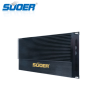 Suoer — amplificateur de voiture à 4 canaux 1800w max, haute performance, haute qualité