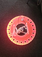Costume de danse lumineux LED pour discothèque, bar, fête, avec bureau en acrylique, costume de robot lumineux, vêtements de scène, danse