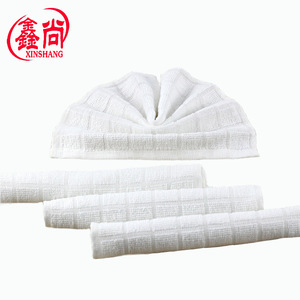 Serviette carrée blanche Xinshang 25x25 cm, séchage rapide, pour usage hôtelier - Product Image 4