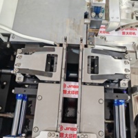 JINGDA Automatic Label Cut and Fold Machine for Satin Ribbon, Cotton Tape, Nylon Taffeta & Clothing Labels
