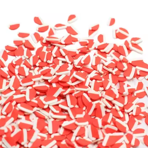 1kg giáng sinh mũ đỏ mềm đất sét lát Slime điền thủ công dự án chàng trai và cô gái bên ủng hộ - Product Image 2