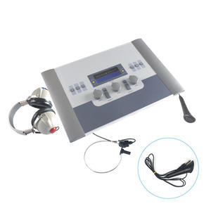 Audiómetro portátil de diagnóstico médico IN-AD104 de doble canal con conexión a PC, audiómetro de conducción ósea para pruebas de audición. - Product Image 4