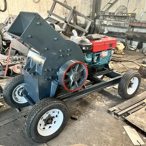 Petit mini broyeur à marteaux d'or Machine de concassage de broyeur à marteaux mobile électrique de taille multiple <span class=keywords><strong>pour</strong></span> le <span class=keywords><strong>charbon</strong></span> industriel d'alimentation en pierre de fer - Product Image 2
