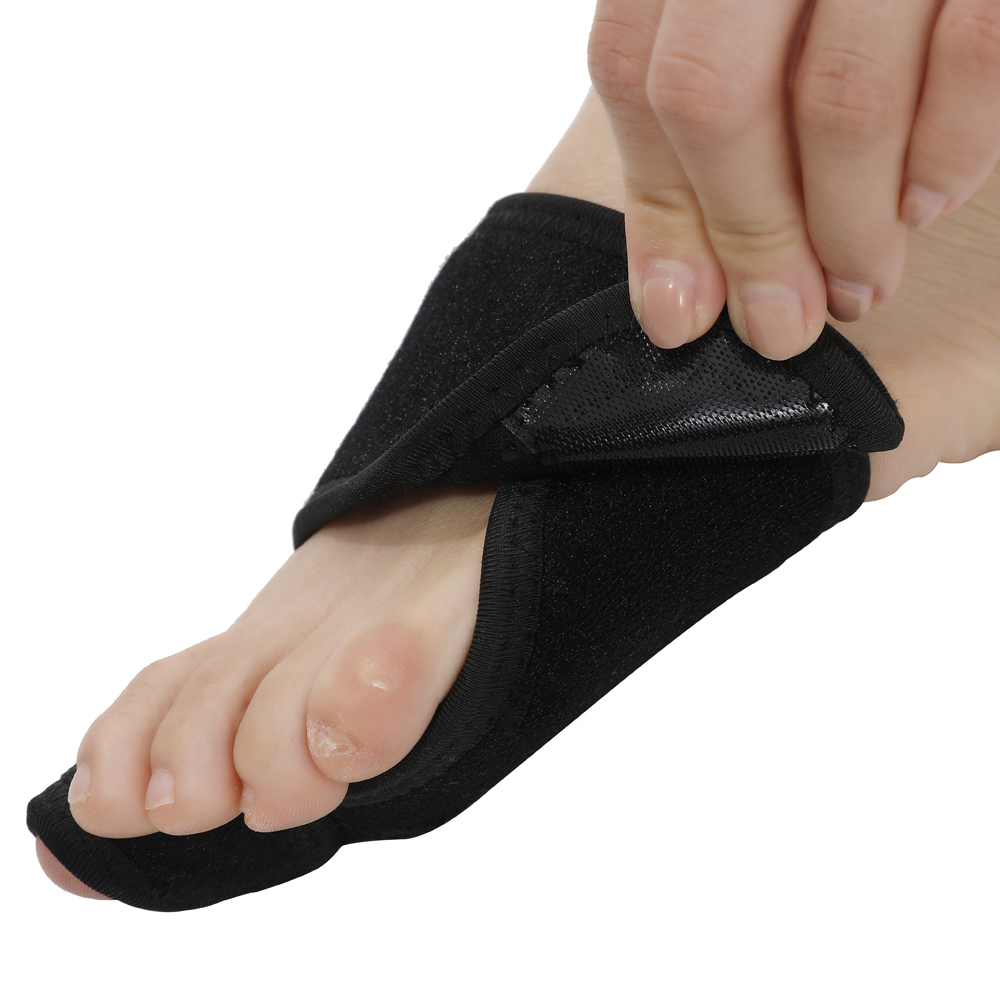 CE поддержка пользовательских женские ортопедические корректор шишки на большом пальце размер можно регулировать для большого пальца стопы исправление вальгусной деформации первого пальца стопы