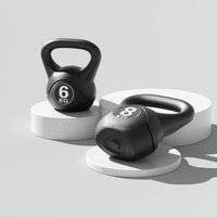 Juego de Pesas Rusas de Hierro Fundido para Gimnasio, de Grado Doméstico, para Competencia, Duraderas, con Logotipo Personalizado Gratuito
