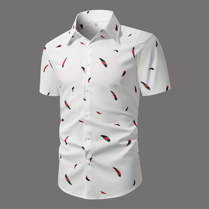 Magliette corte Casual <span class=keywords><strong>su</strong></span> <span class=keywords><strong>misura</strong></span> appartengono al produttore della tua fabbrica di abbigliamento camicie da uomo di moda <span class=keywords><strong>bianca</strong></span> stampate a sublimazione - Product Image 1