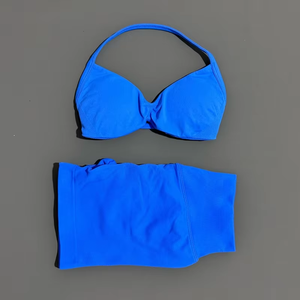<span class=keywords><strong>Ropa</strong></span> Deportiva Mujer Transpirable, Conjunto Deportivo de Dos Piezas con Sujetador Deportivo Sin Costuras y Pantalones Cortos con Efecto Scrunch para Correr, Gimnasio y Yoga - Product Image 4