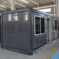 Maison préfabriquée, conteneur de construction temporaire amovible, livraison directe d'usine