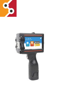 Xách tay cầm tay máy in phun cho in ấn ngày sản xuất đồ họa mã <span class=keywords><strong>QR</strong></span> bao bì carton Mã Chai trên các mặt hàng nhỏ - Product Image 2