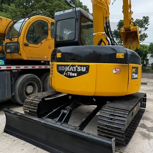 รถขุดขนาดเล็ก KOMATSU Pc78US มือสอง สภาพดี ระบบไฮดรอลิกแบบตีนตะขาบ ของแท้ - Product Image 2