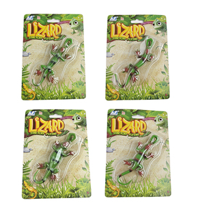 Lucertole elastiche divertenti giocattolo mini lucertole volanti elastiche interessante giocattolo lucertole fionde - Product Image 5