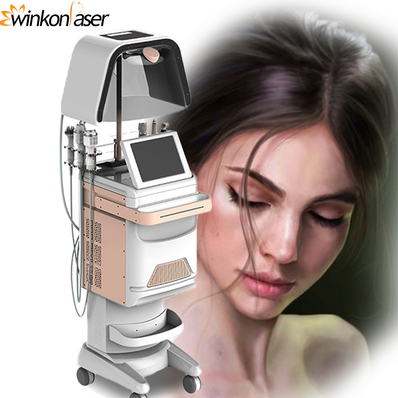 Очиститель для лица Aqua peel, очистка ГИДРЫ, спа-аппарат для микродермабразии