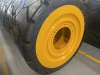 Roue en polyuréthane pleine 1400x710mm avec roulement à rouleaux pour support de toit minier, charge lourde, nouvelle