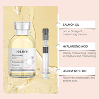 EELHOE Lift and Firm Salmon Ampoule Solution : Sérum Hydratant, Nourrissant, Adoucissant, Éclaircissant et Illuminateur pour la Peau