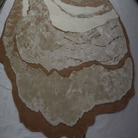 Tapis de luxe modernes et originaux 100 % tuftés à la main pour salon de villa, en laine naturelle et soie de qualité supérieure