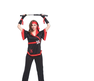 Nouvelle conception, costume de cosplay exquis pour <span class=keywords><strong>femme</strong></span> ninja dragon, noir, polyester, adulte, pour <span class=keywords><strong>Halloween</strong></span>, fête costumée, TV/film - Product Image 2