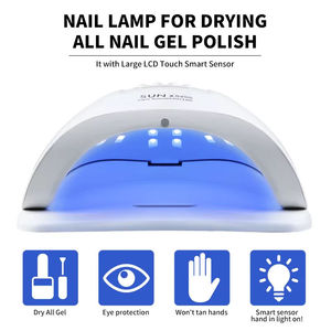 Plus UV LED <b>Lamp</b> for Nail Manicure 36 LEDS Professional Gel Polish Drying <b>With</b> <b>Timer</b> Auto Sensor Equipment Tools - Product Image 3