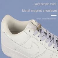 Boucle magnétique durable pour chaussures avec design élastique, en polyester, sans lacets, utilisable toute l'année pour baskets et chaussures décontractées