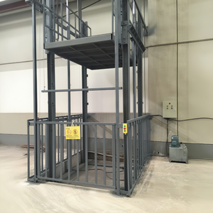 घरेलू सामान के लिए इनडोर और आउटडोर हाइड्रोलिक गाइड रेल माल ढुलाई लिफ्ट 1.5 गोदाम और निर्माण के लिए 5 टन से 5 टन - Product Image 6