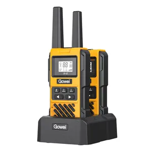 Nuova IP67 Wireless IntercomPMR/FRS ricetrasmittenti a lungo raggio talkie walkie uhf intercom bidirezionale chiamata radio palmare