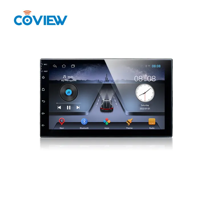 Coview Android 7 pollici lettore Dvd Touch Screen 2 Din lettore MP5 Android 7 ''autoradio doppio Din lettore Dvd per auto Android