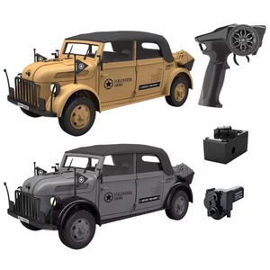 SJY-HG4-51 TRASPED 1/18 2.4G 4WD Coche RC Vehículo de Comando con Luz LED, Sonido Simulado y Humo, Camión Todoterreno RTR Completo - Product Image 4