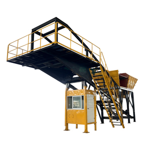 YHZS35モバイル自動コンクリートバッチングプラント生産ラインポンプ35m/<span class=keywords><strong>h</strong></span>容量電動エンジン式簡単輸送 - Product Image 3