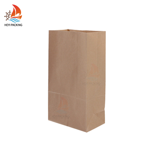 <span class=keywords><strong>Sac</strong></span> <span class=keywords><strong>de</strong></span> transport 5x4x11 marron petit format, économique, avec fenêtre, étiqueté, pour pâtisseries, gâteaux et croissants - Product Image 4