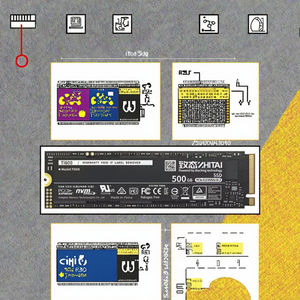 ZHITAI Ti600 M.2 NVME SSD 500G, penyimpanan Internal, aplikasi Desktop baru dengan Port ekspansi SATA - Product Image 3