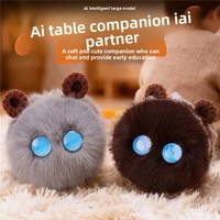 Jouet AI Fu, Compagnon émotionnel, Robot intelligent en peluche, Cadeau éducatif tendance pour enfants, Poupée mignonne, 9x8x8cm, Remplissage en coton PP