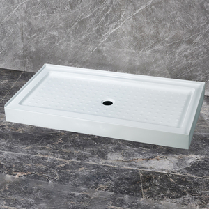 Baide quadrato antiscivolo di alta qualità basi per <span class=keywords><strong>doccia</strong></span> rettangolari artificiali ad alta soglia moderni vassoi <span class=keywords><strong>doccia</strong></span> <span class=keywords><strong>a</strong></span> <span class=keywords><strong>pavimento</strong></span> - Product Image 6