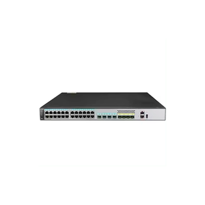 Hw S5720-28X-SI-DC 02350ngu 24 <span class=keywords><strong>Port</strong></span> PoE chuyển đổi với 24 <span class=keywords><strong>Ethernet</strong></span> 10/100/1000 cổng, <span class=keywords><strong>4</strong></span> 10 Gig SFP + - Product Image 1