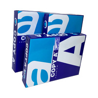 Papel de Copia A4 Blanco de Superficie Lisa, 70/75/80 g/m², Reciclable, Multiusos, para Impresión de Bases de Datos, Oficina y Escuela