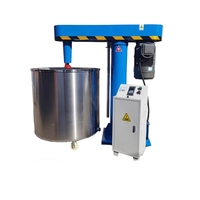 Disperseur haute vitesse mélangeur de liquide agitateur peinture liquide dispersant Machine mélangeur émulsifiant homogénéisateur