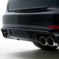 Nouveau diffuseur de pare-chocs arrière sport PNB de haute qualité noir Audi A4 2017-2019 B9 style S4 Facelift à visser avec assistance au stationnement 1 an
