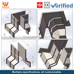 Panneau de coffrage <span class=keywords><strong>en</strong></span> acier pour <span class=keywords><strong>mur</strong></span> de cisaillement, réutilisable, moule de construction <span class=keywords><strong>en</strong></span> béton sur mesure - Product Image 4