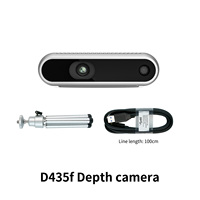 Cámara de Profundidad 3D Intel RealSense D415 D435 D435i D435f D435if D455 para Raspberry Pi Jetson RDK ROS Robot, en Oferta