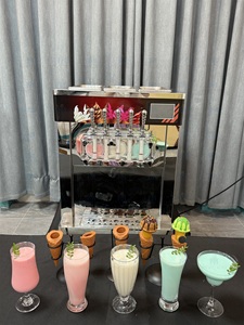 Máy tính để bàn Máy làm kem thương mại điện năng thấp mềm máy làm kem nhỏ ba màu Máy làm kem - Product Image 5