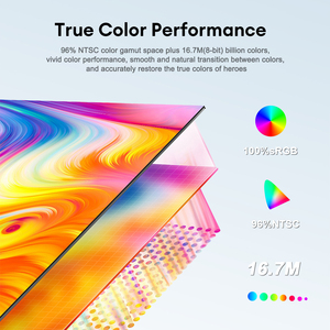 Màn hình LCD di động mỏng 16 inch UHD 3840*2400P Màn hình rộng chơi game kinh doanh sử dụng máy tính xách tay du lịch tương thích PS4/ps5 - Product Image 3