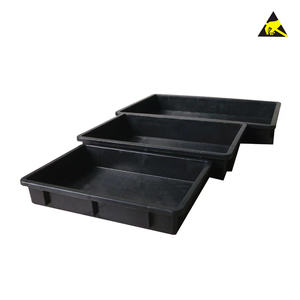 <span class=keywords><strong>Berserk</strong></span> Contenedor antiestático Conductivo ESD Caja de plástico Bandeja Rack para teléfonos móviles y cámaras Tipo Clamshell - Product Image 3