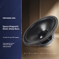 Peralatan Audio Profesional untuk Panggung Pernikahan Luar Ruangan 12" & Double 15" Inch dengan Respon Frekuensi 60Hz-20kHz 220V/110V