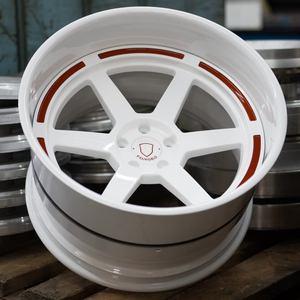 Llanta de rueda forjada de 2 piezas de 18 19 20 22 24 26 pulgadas para Dodge Challenger ford mustang gt S550 s650 gt350 GT500 GT550 <span class=keywords><strong>Shelby</strong></span> porsche - Product Image 3